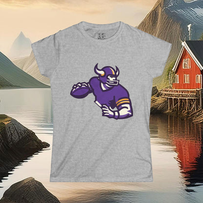Minnesota Football QB Women's Softstyle Tee