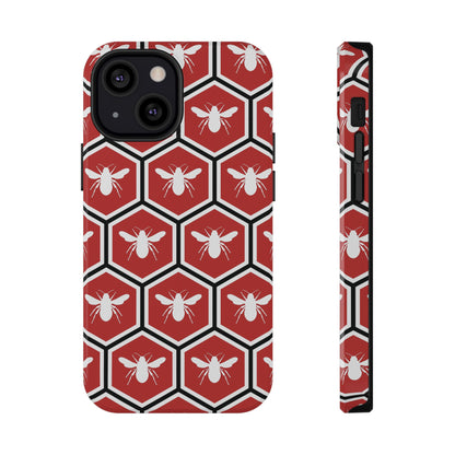 Honeycomb Bee Impact-Resistant Phone Case