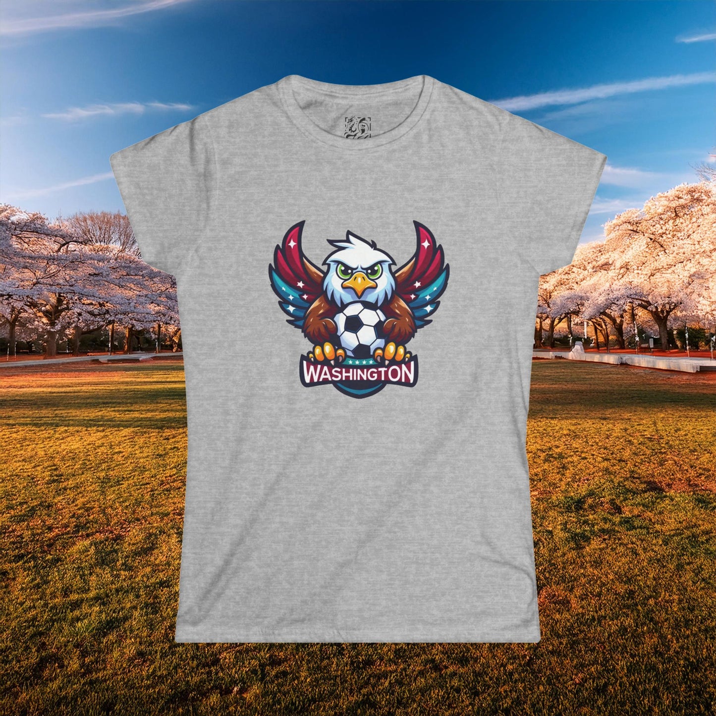 Washington Spirit Eagle Women's Softstyle Tee
