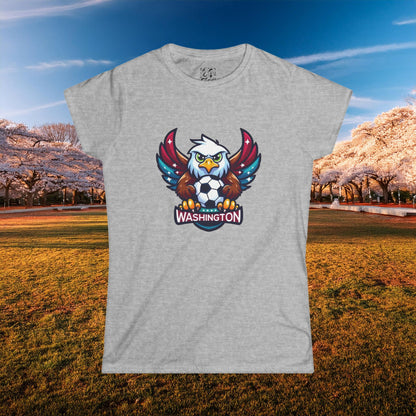 Washington Spirit Eagle Women's Softstyle Tee