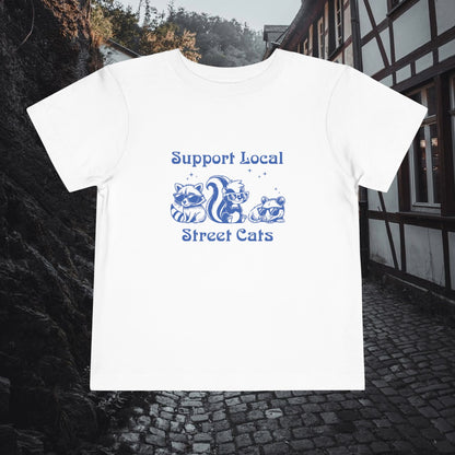 Support Local Street Cats Toddler Tee