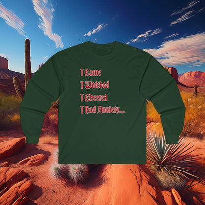 PHX Reds "Never Leave A Wrexham Match" Long Sleeve Tee