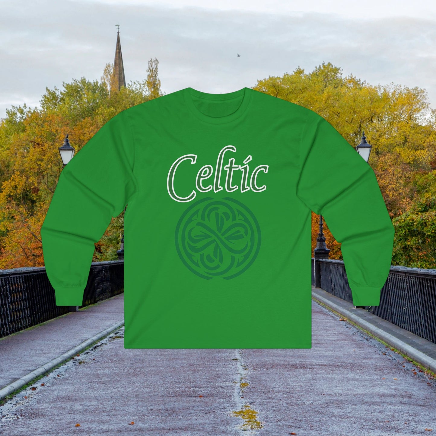 Celtic Crest Long Sleeve Tee