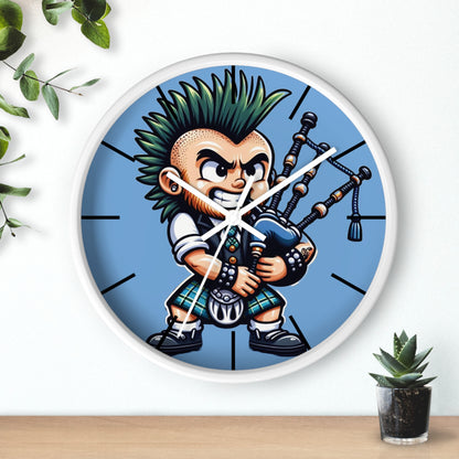 Scottish Punk Wall Clock