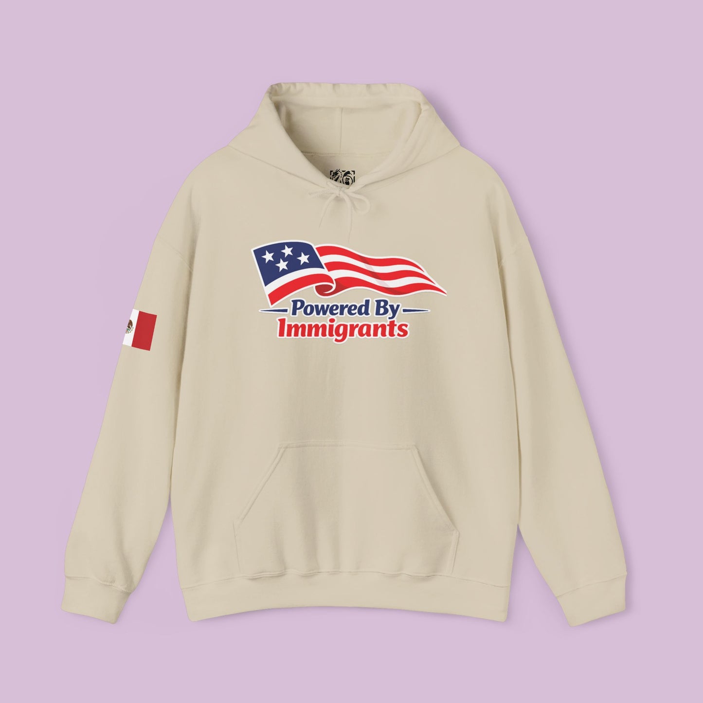 Powered By Immigrants Hoodie