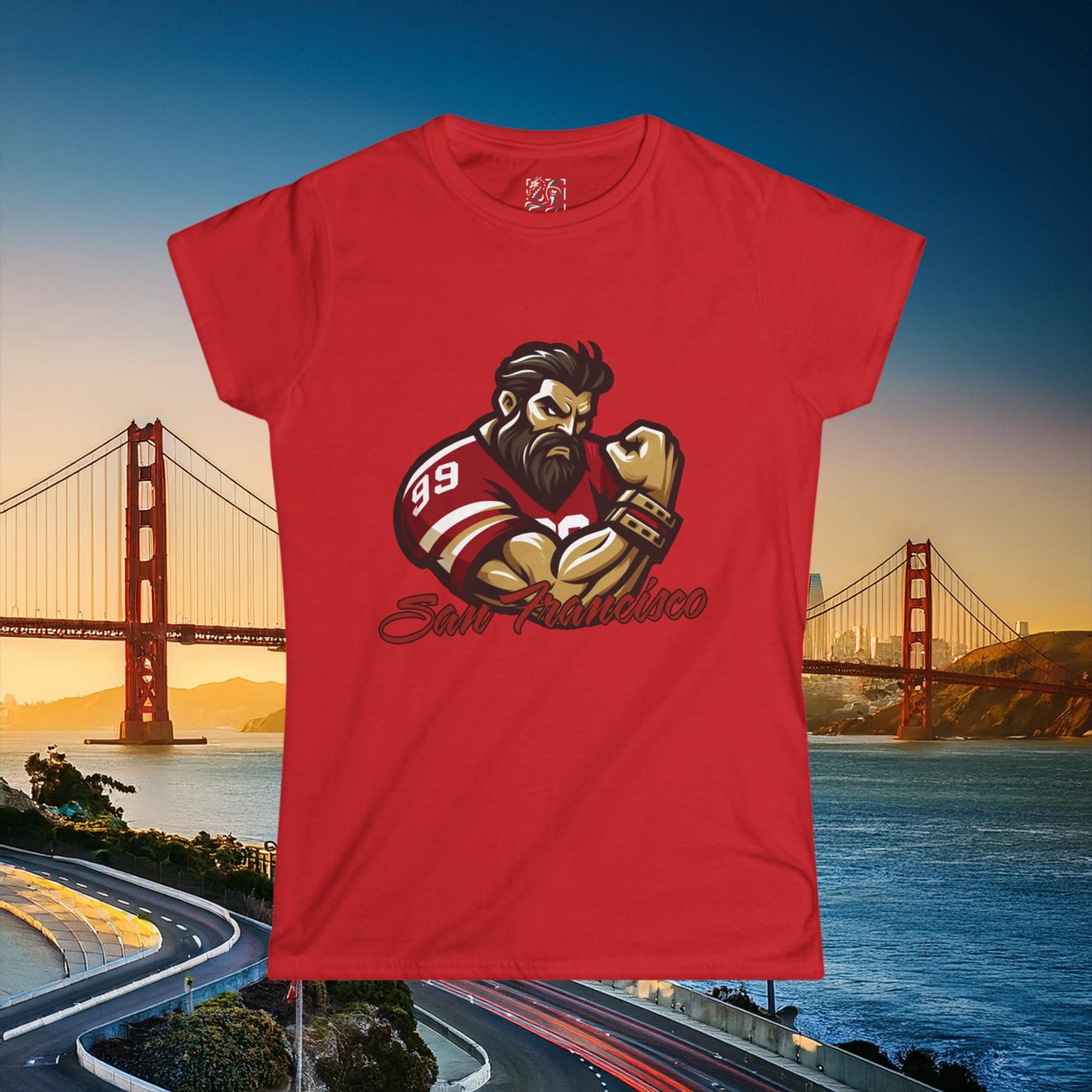 San Francisco Football Fan Women's Tee