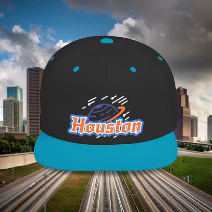 Houston Planetary Flat Bill Snapback