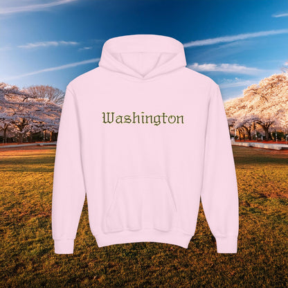 Washington Spirit Yellow Design Youth Hoodie