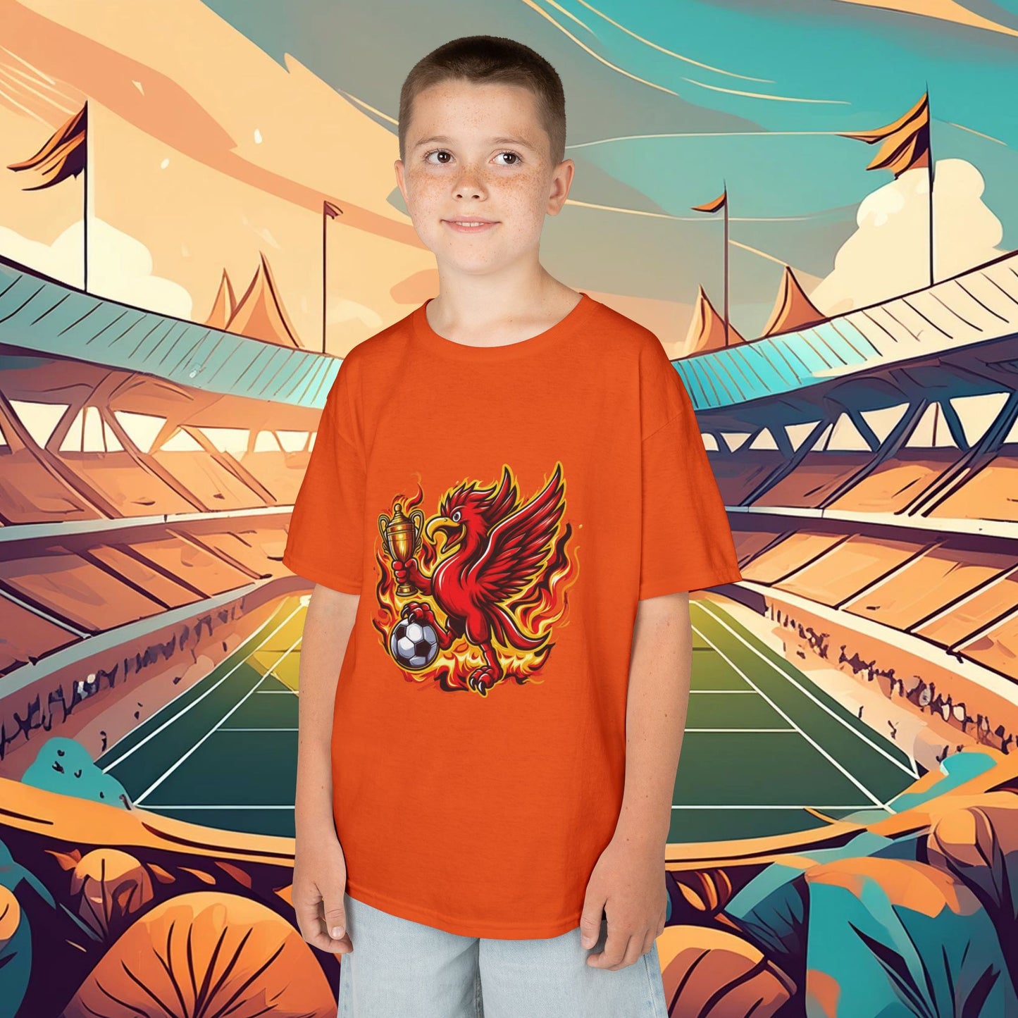 Liverpool Flames Kids Tee