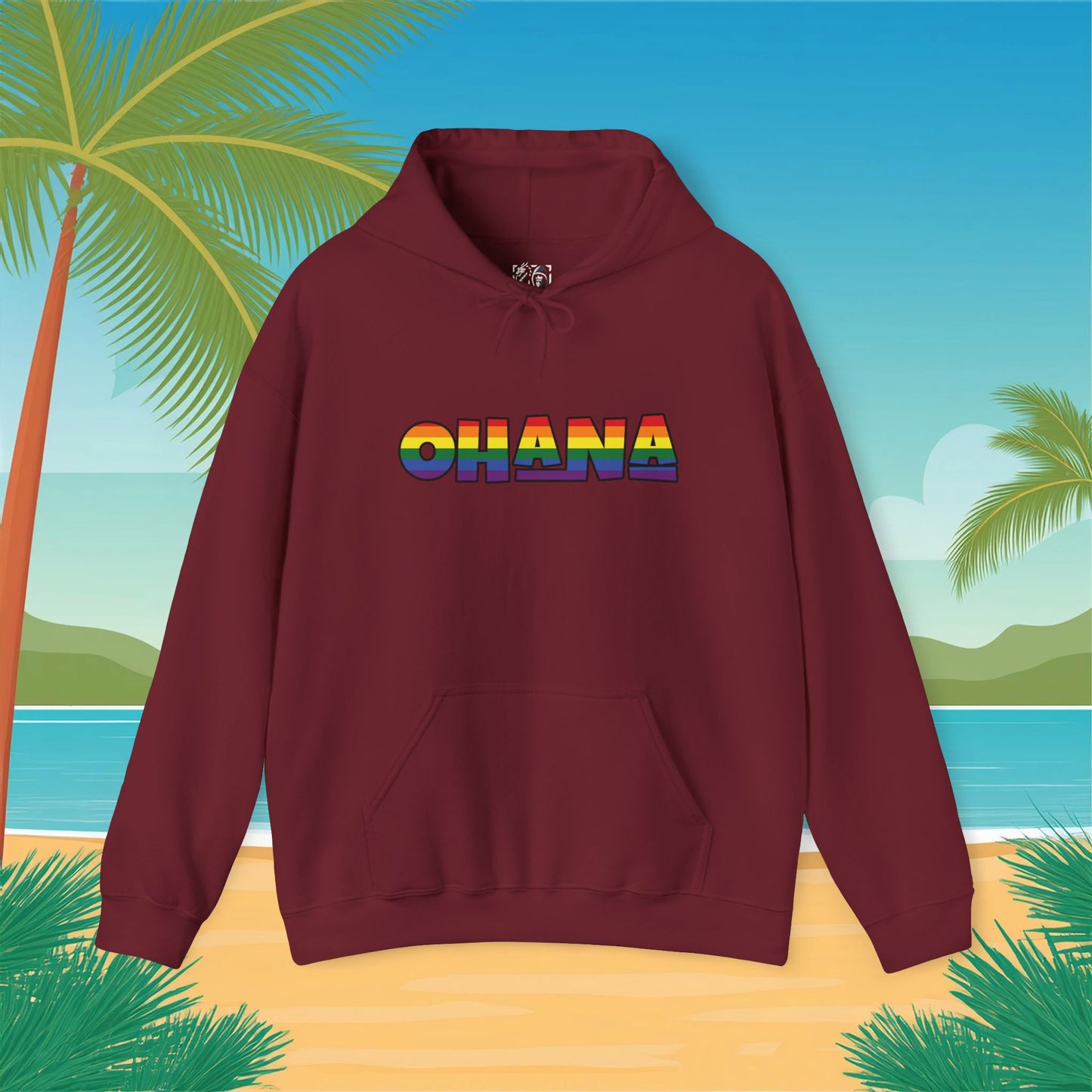 Rainbow Ohana Hoodie