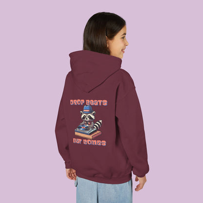 "Beats Not Bombs" Peace Youth Hoodie