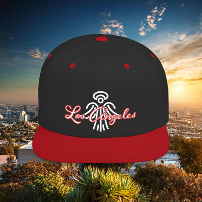 LA Angel Flat Bill Snapback