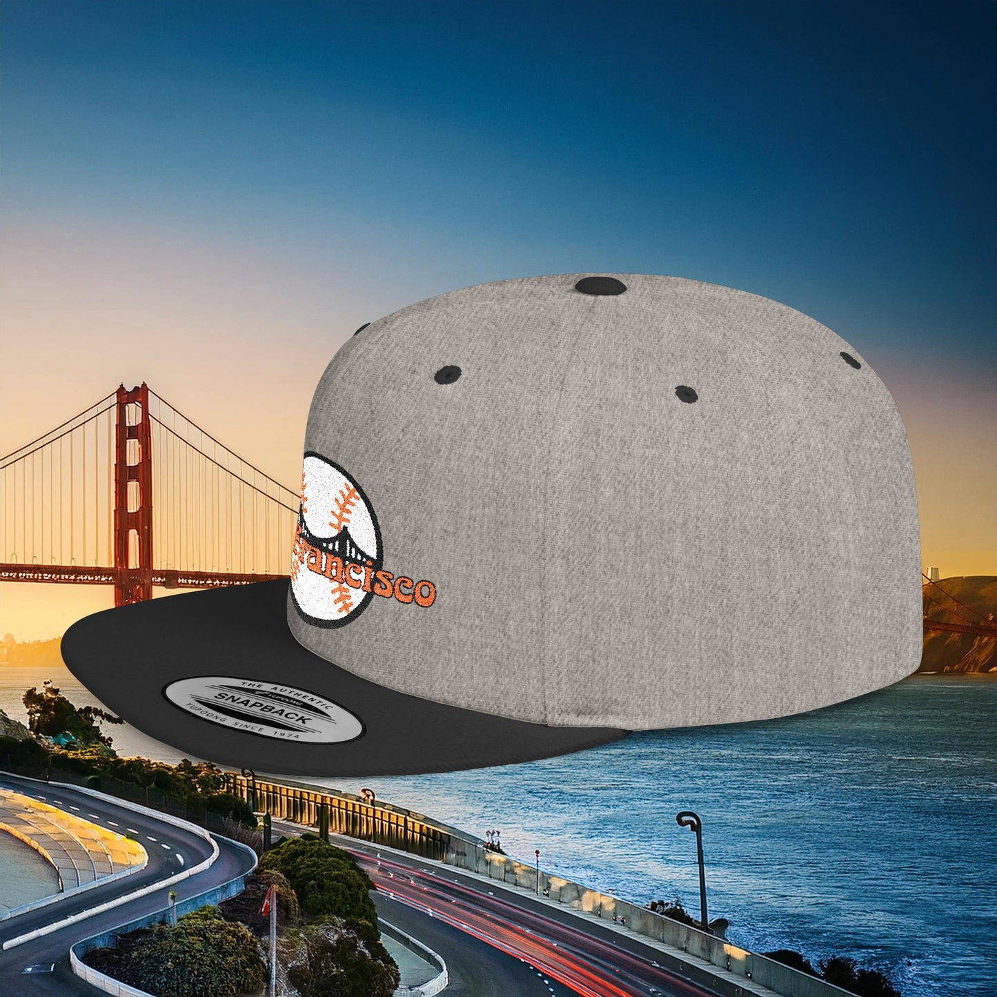San Francisco Baseball Flat Bill Snapback
