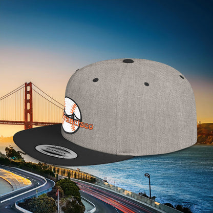 San Francisco Baseball Flat Bill Snapback