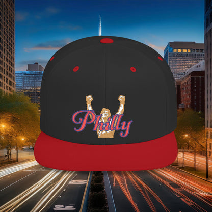 Philly Rocky Statue Flat Bill Snapback