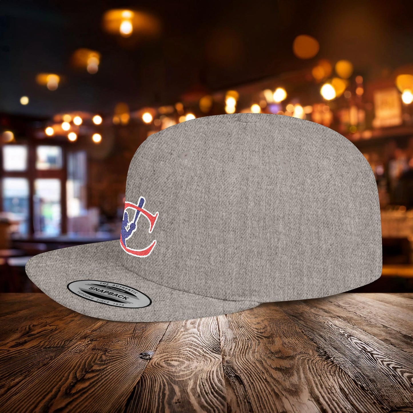 Cincinnati Player Logo Flat Bill Snapback