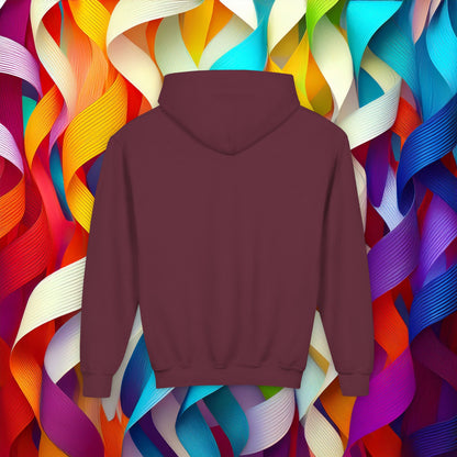 Rainbow Heart Youth Hoodie