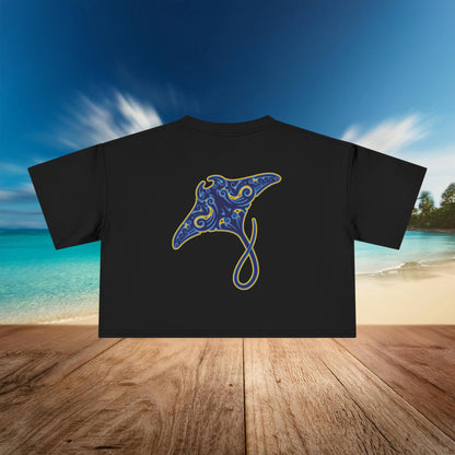 Manta Ray Women's Crop Tee