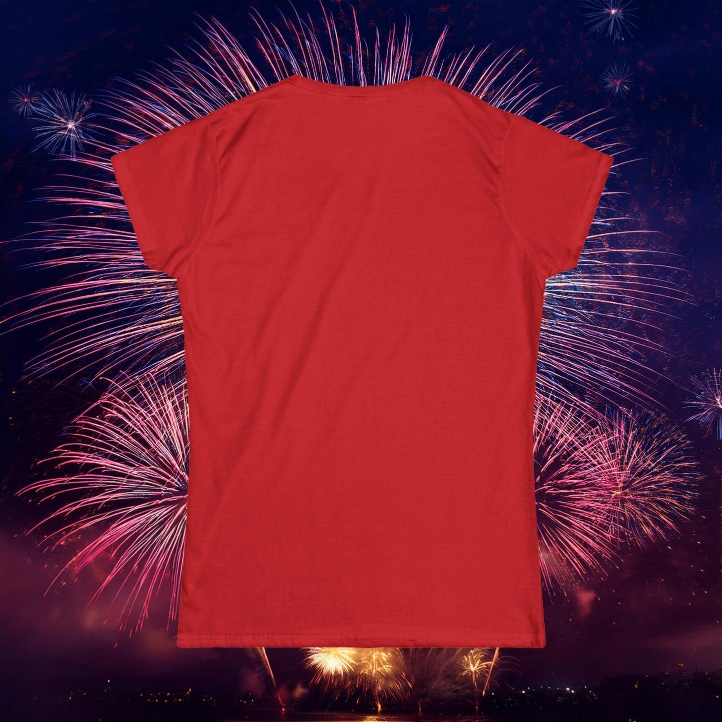 USA Soccer Little Eagle Women's Softstyle Tee