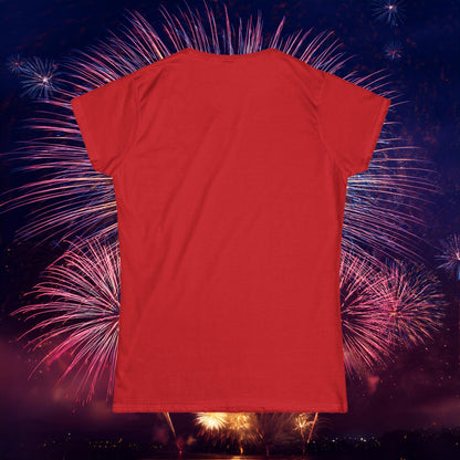 USA Soccer Little Eagle Women's Softstyle Tee