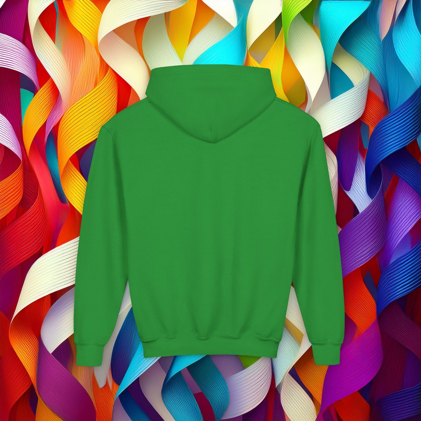 Rainbow Heart Youth Hoodie