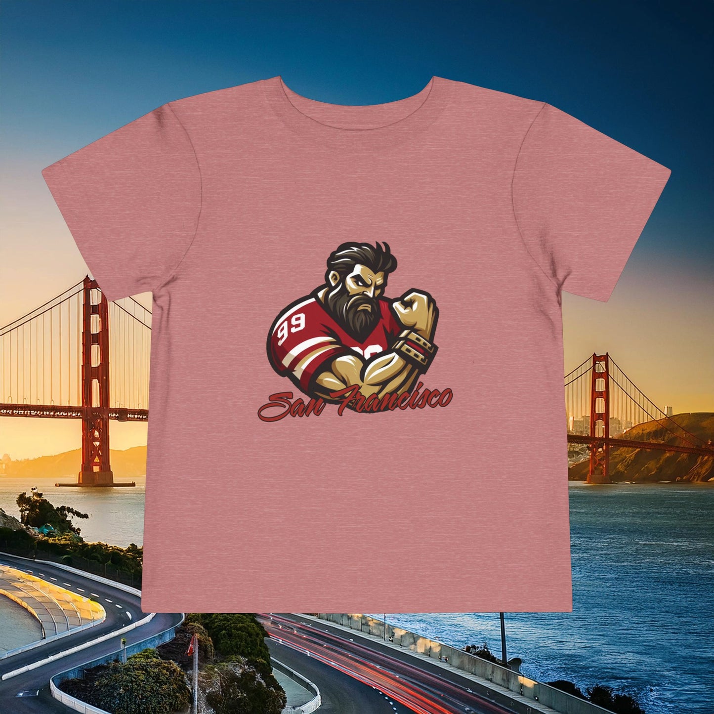 San Francisco Football Fan Toddler Tee