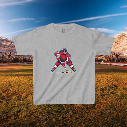 Washington Hockey Player Kids Tee