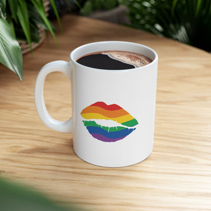 Rainbow Kiss Mugs (11oz/15oz)