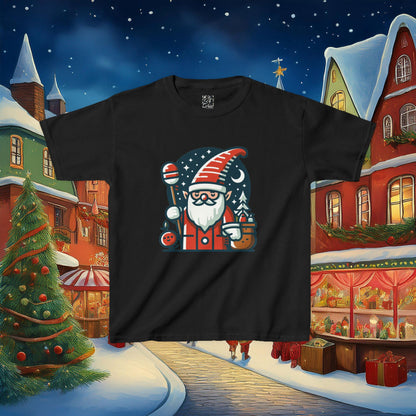 Santa Gnome Kids Tee