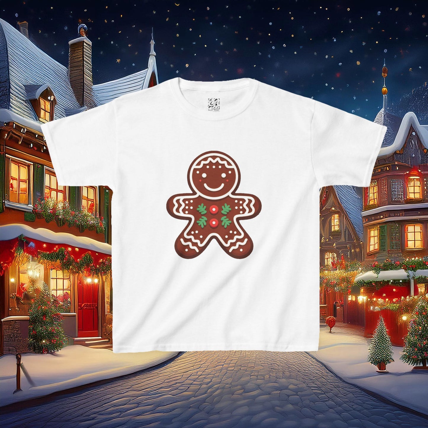 Gingerbread Man Kids Tee