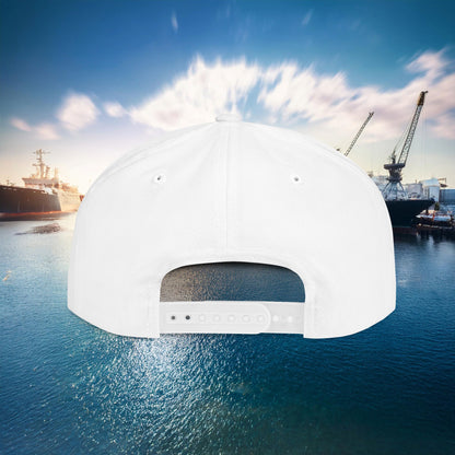 Anchor Flat Bill Snapback