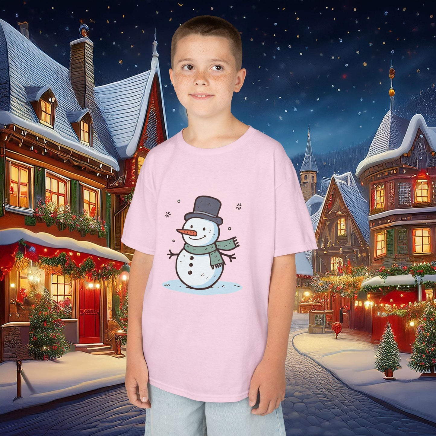 Snowman Kids Tee