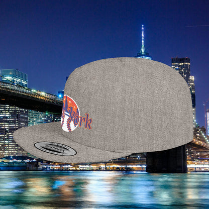 NY Metro Baseball Flat Bill Snapback