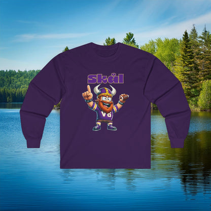 Minnesota Football Skol Long Sleeve Tee