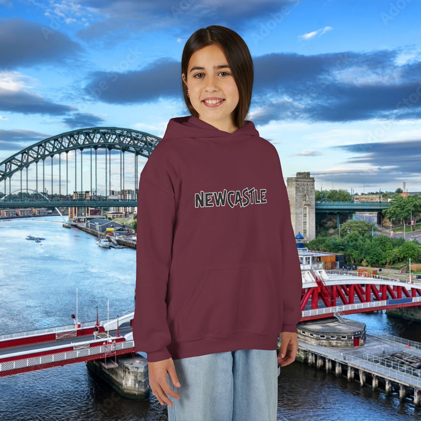 Newcastle United Howay the Lads Youth Hoodie