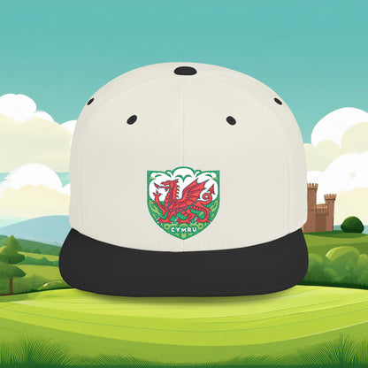The Cymru Flat Bill Snapback
