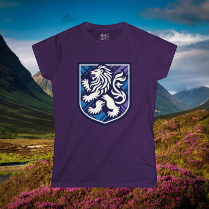 Scottish Rampant Lion Crest Women's Softstyle Tee