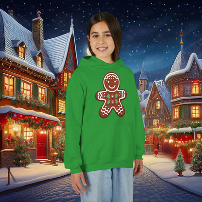Gingerbread Man Youth Hoodie