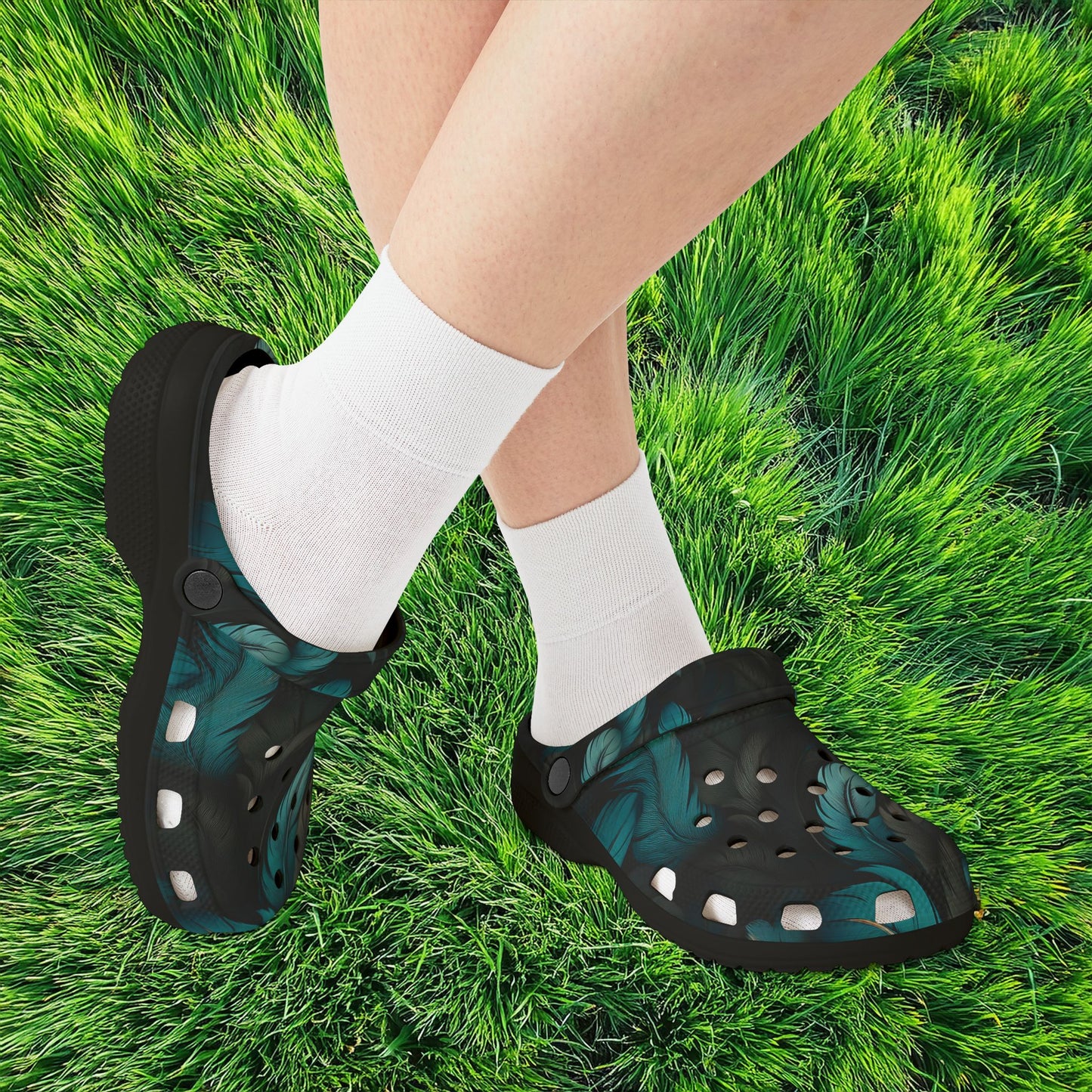 Newcastle United Feather Foam Clogs