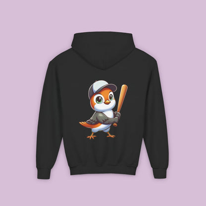 Baltimore Baseball Mini Oriole Youth Hoodie