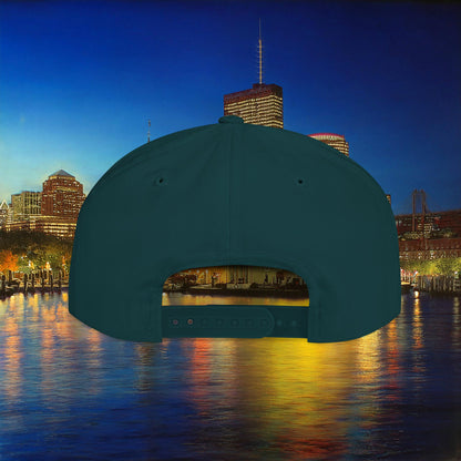 Boston Baseball Player Flat Bill Snapback