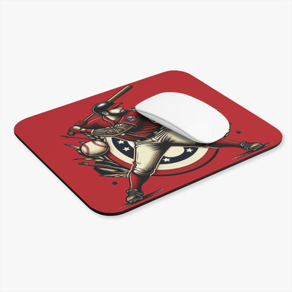Washington Baseball At Bat Mouse Pad