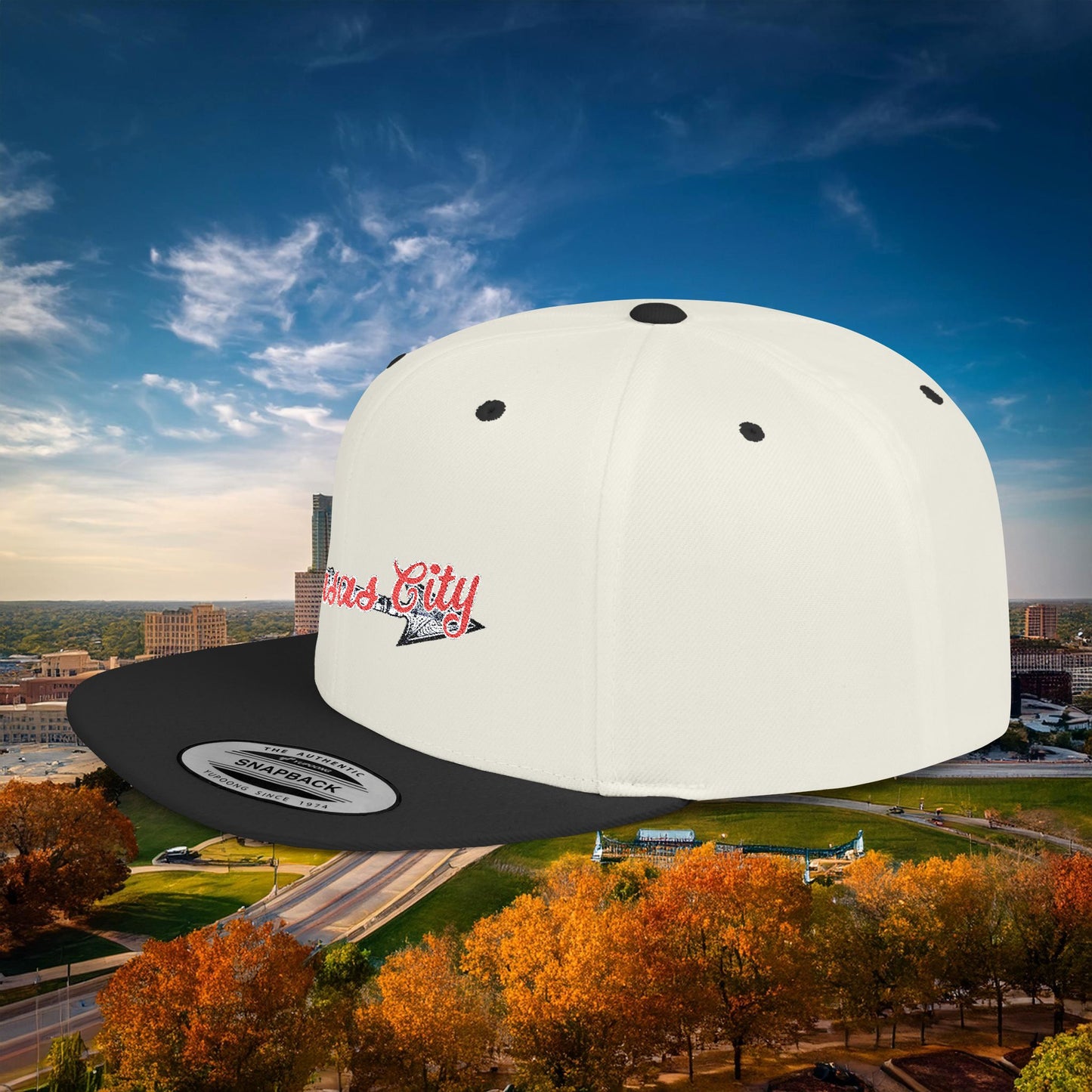 Kansas City Arrow Flat Bill Snapback