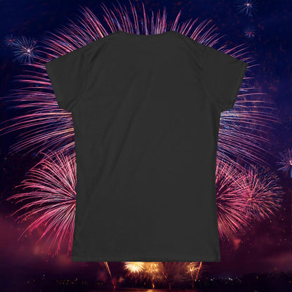 USA Soccer Little Eagle Women's Softstyle Tee