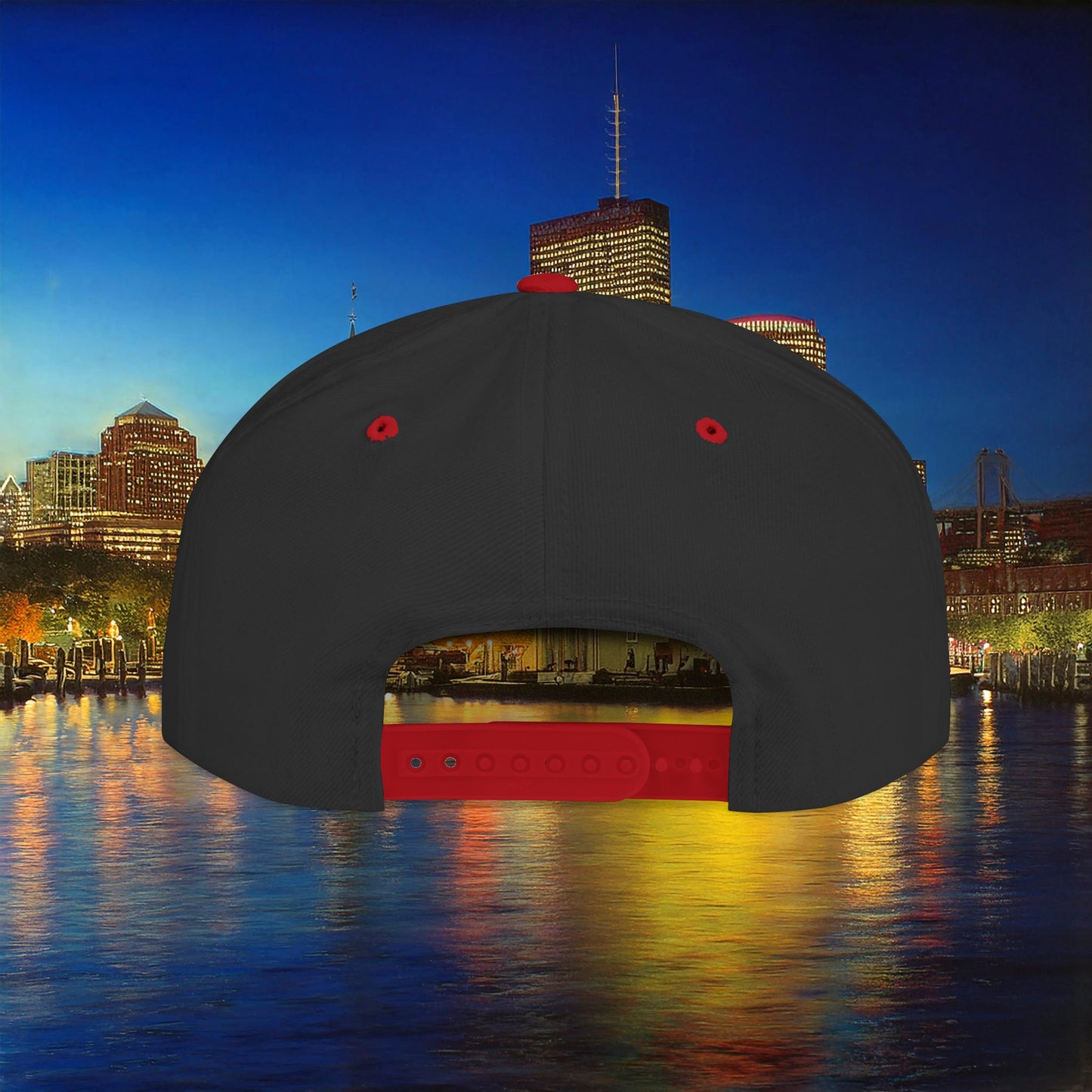 Boston Baseball Flat Bill Snapback