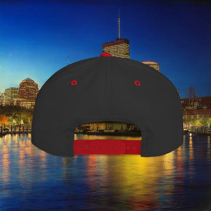 Boston Baseball Flat Bill Snapback