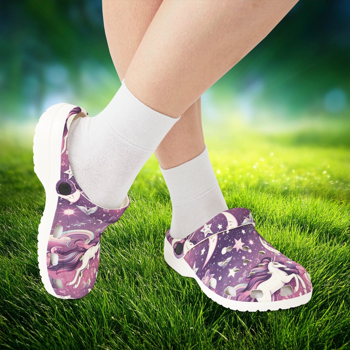 Unicorn Foam Clogs