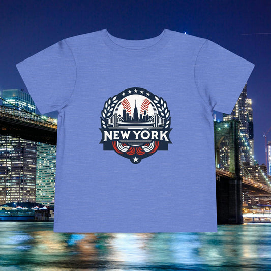 New York Bronx Baseball Toddler Tee