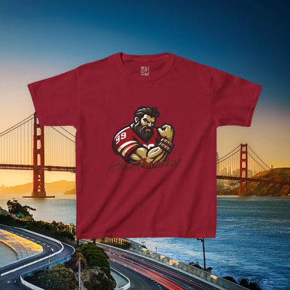 San Francisco Football Fan Kids Tee