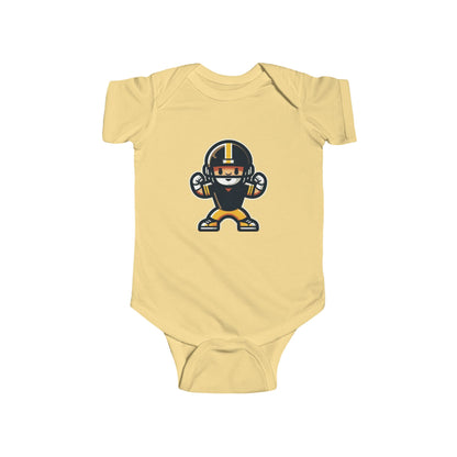 Mini Pittsburgh Football Player Infant Bodysuit